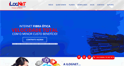 Desktop Screenshot of ilognet.com.br