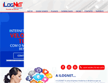 Tablet Screenshot of ilognet.com.br